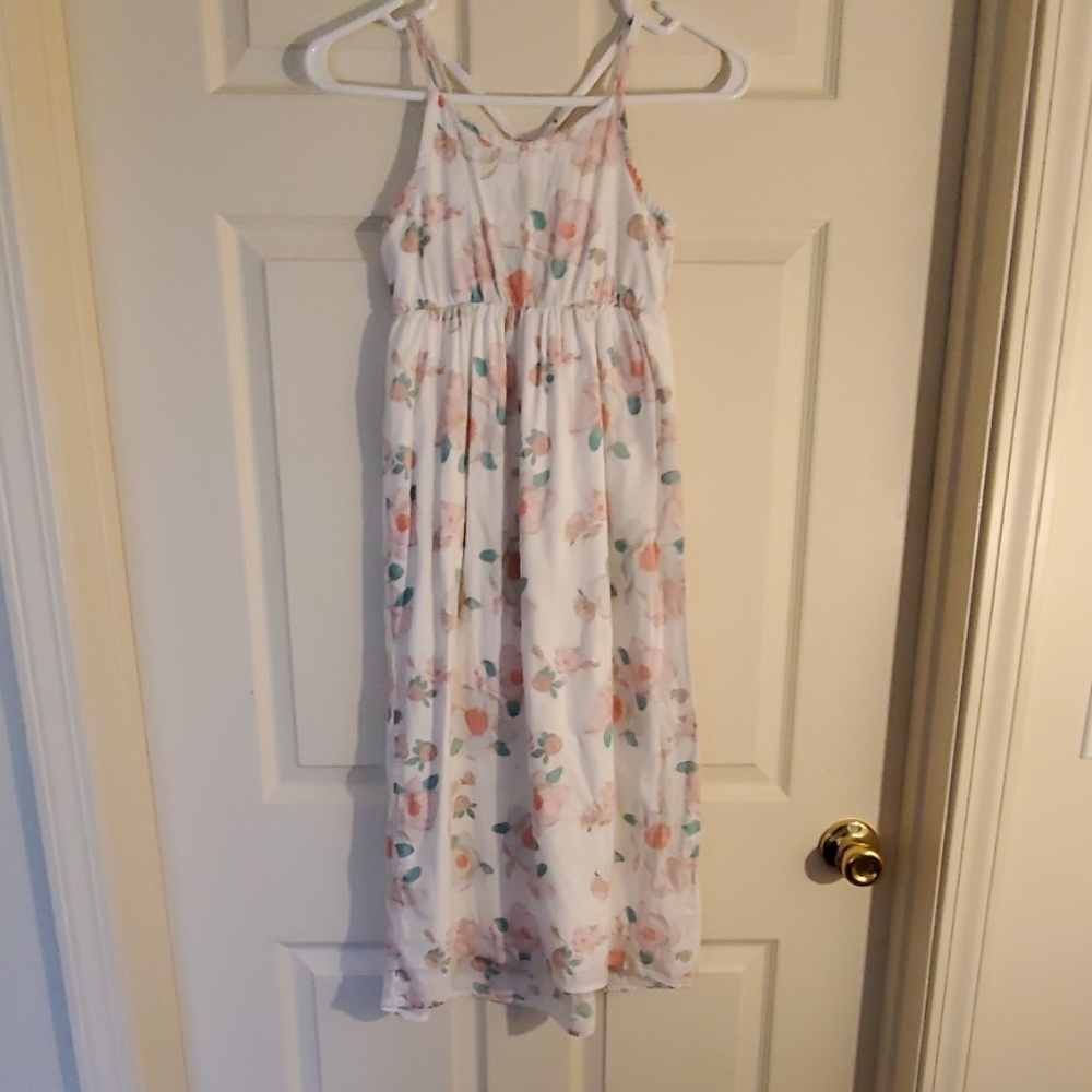Old Navy girls floral dress size M (8) 👗